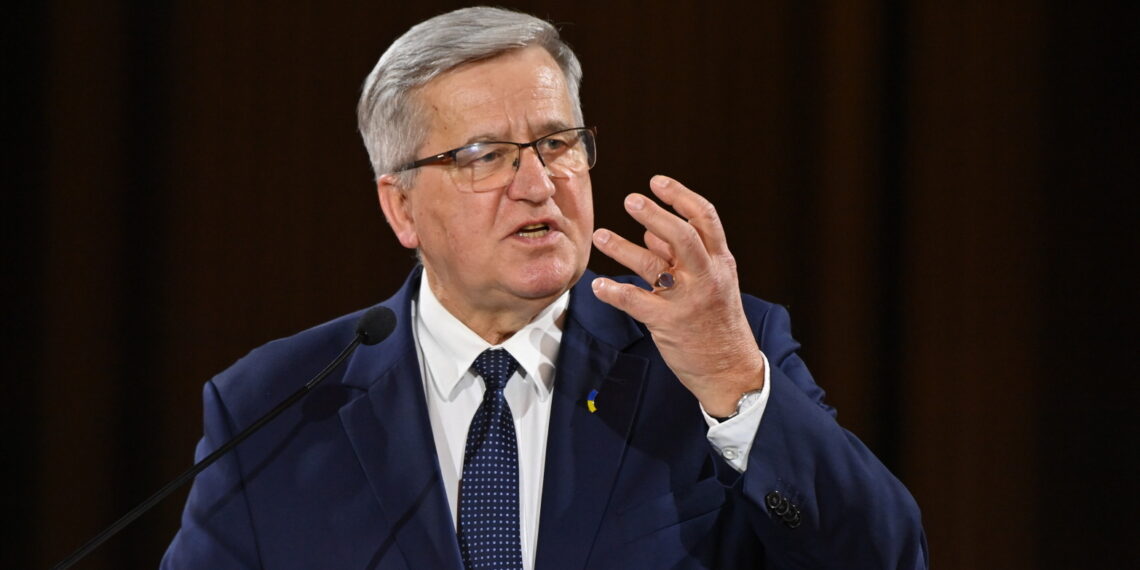 Bronisław Komorowski dla Radia Gdańsk: „Dla Polski ważne jest utrzymanie się Ukrainy jako niezależnego kraju”