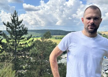 Nowa ścieżka w parku stworzona przez miłośników kolarstwa. Bartosz Łosiński w audycji „Jestem z Pomorza”