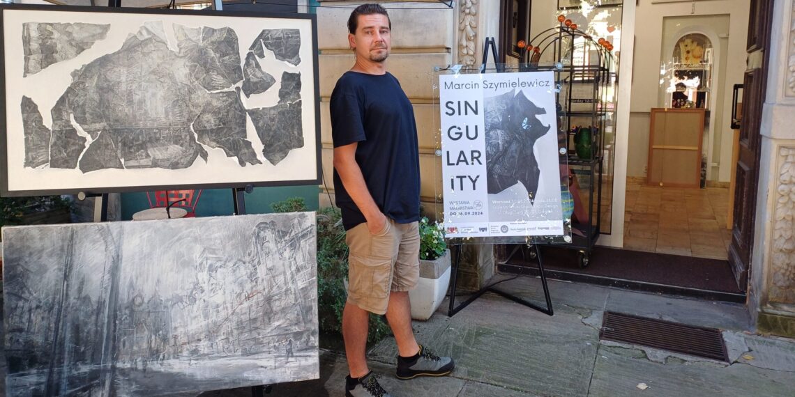 Biel, czerń i szarość. Wystawa „Singularity” Marcina Szymielewicza w Gdańsku