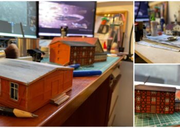 Dokument „Modelarka” – opowieść o XIX-wiecznym Sztutowie, który wraca w miniaturze