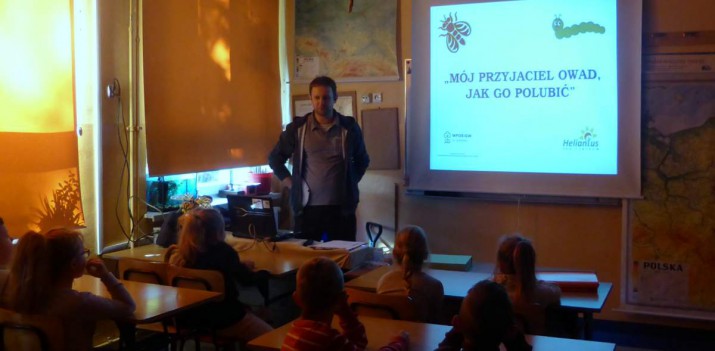 Chcesz poznać owada? Policz mu nogi na lekcji z Eko-Centrum Heliantus