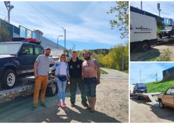 Fiatem Panda ruszają w rajd do Hiszpanii. Czy wskoczą potem na maskę i otworzą szampana?