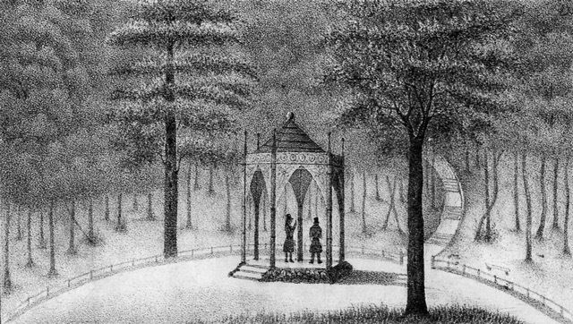 Jaśkowa - Gaj Gutenberka połowa XIX wieku