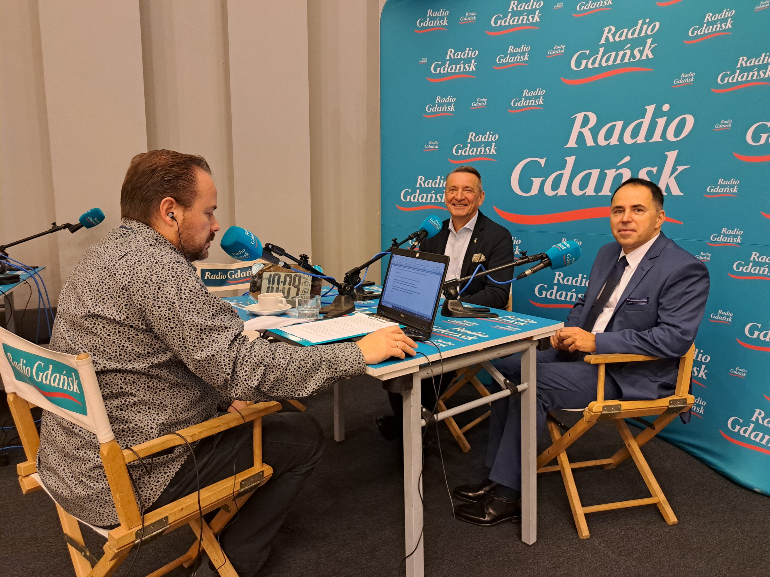 Leszek Bonna, Marcin Gromadzki, Tomasz Klinger(Fot. radio Gdańsk)