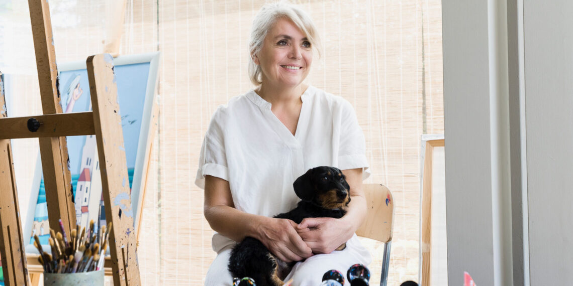 Magda Beneda przenosi gdańskie krajobrazy na płótna i ceramikę