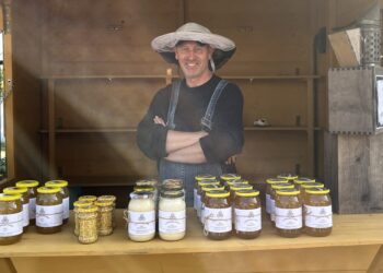 Inżynier ochrony środowiska i… pszczelarz z pasji. Marcin Panek i jego zielony Sopot