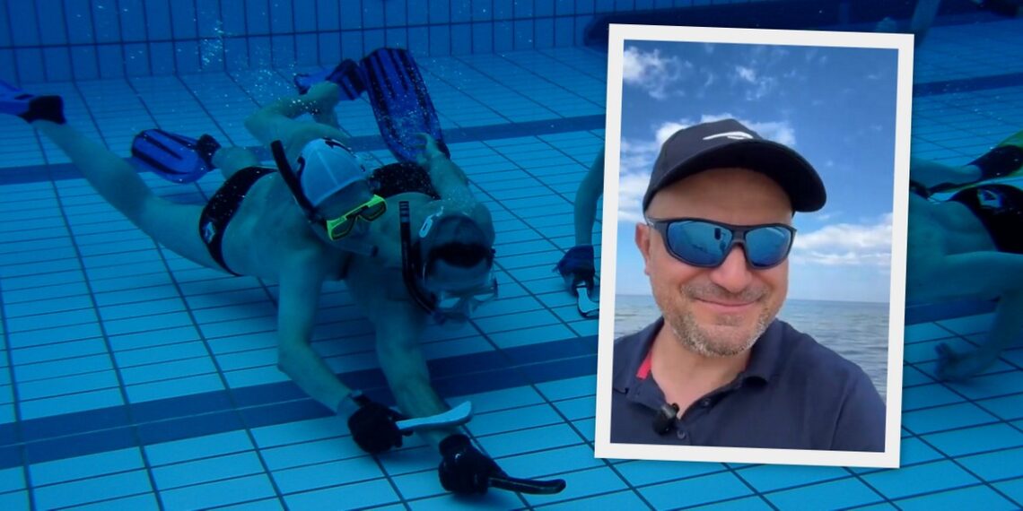 Podwodny hokej stał się jego sposobem na życie, a swoją pasją zaraził rodzinę i wielu znajomych