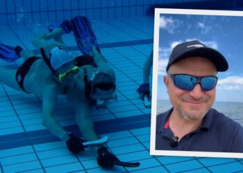Podwodny hokej stał się jego sposobem na życie, a swoją pasją zaraził rodzinę i wielu znajomych