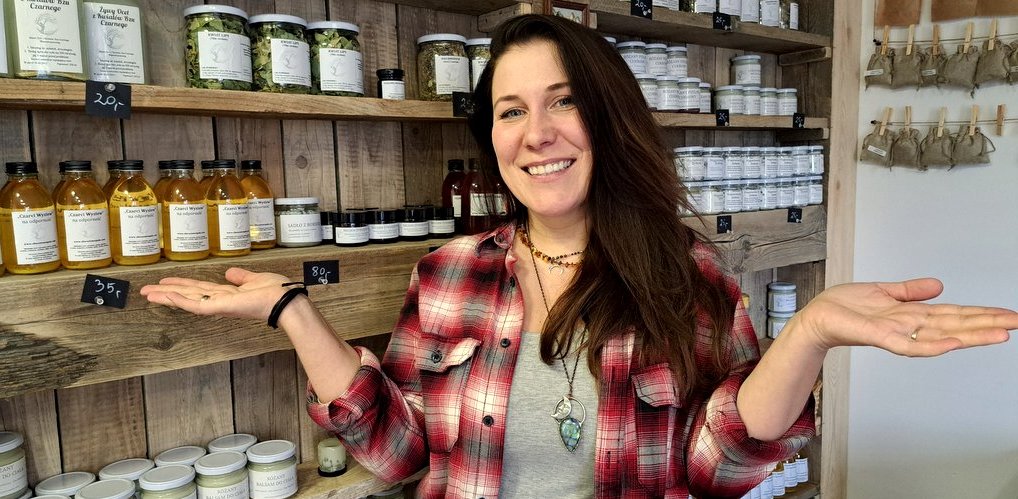 Sylwia z Chwastowego Pola w Gołubiu i jej zielarski świat