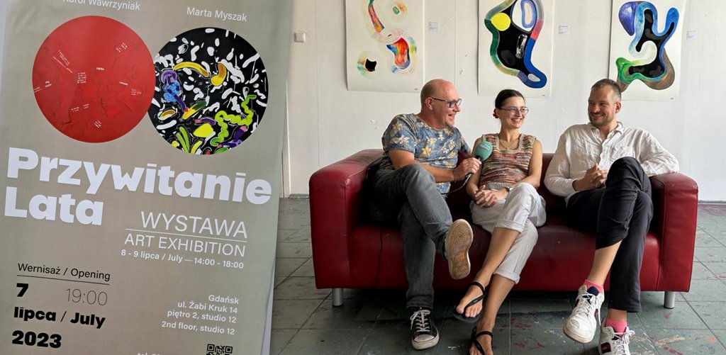 Namalowanie serca czasami zajmuje półtora roku. Z mikrofonem w pracowni artystycznej