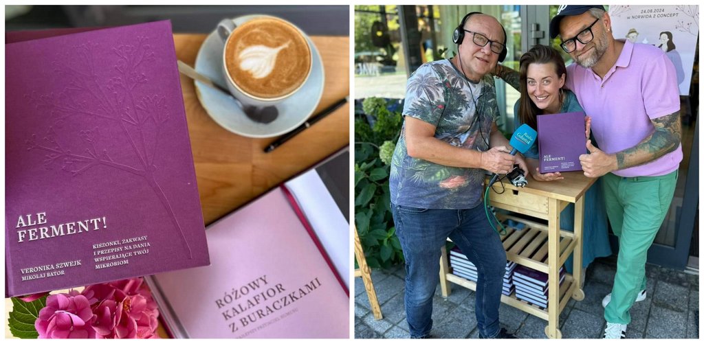 Veronika Szwejk, bardzo oryginalnie, zadedykowała książkę… bakteriom