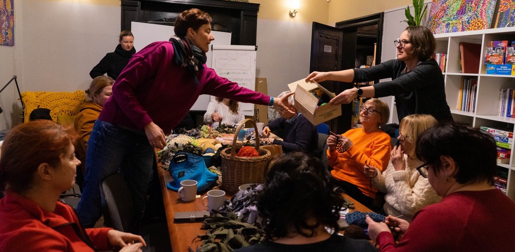 Baba z Wrzeszcza i jej włóczkowa sztafeta pokoleń