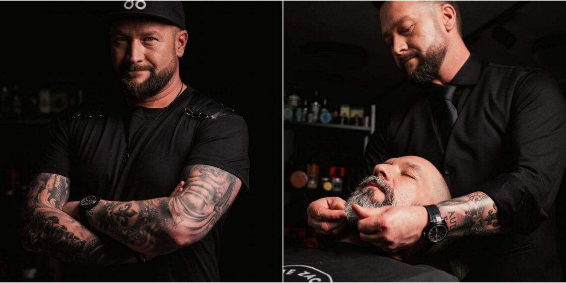 Praca to jego pasja. Męski świat barbershopu Sebastiana Karczewskiego