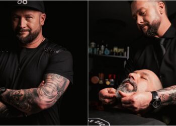 Praca to jego pasja. Męski świat barbershopu Sebastiana Karczewskiego