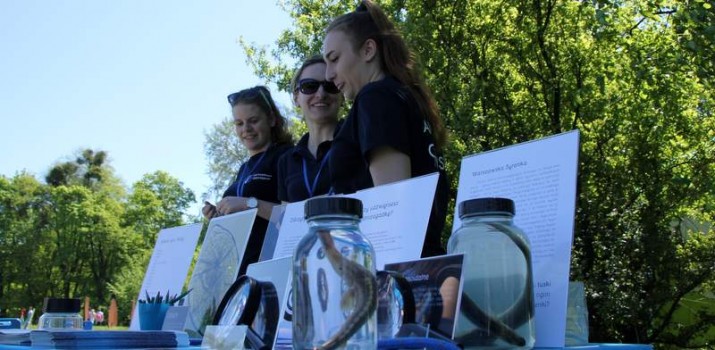 Rozmowy o Wiśle na pikniku „Bioróżnorodność – poznaj, by zachować”