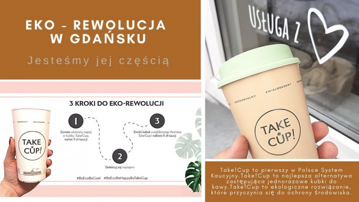 Kubków na kawę nie trzeba wyrzucać! Ciekawy system zwrotnych opakowań w cieKAWIE