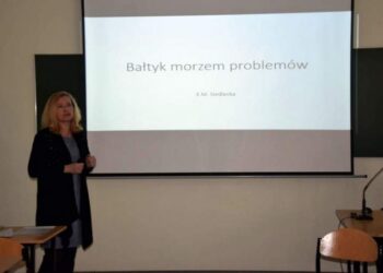 Bałtyk – morze problemów. O chemii w wodzie opowiada prof.Ewa Siedlecka