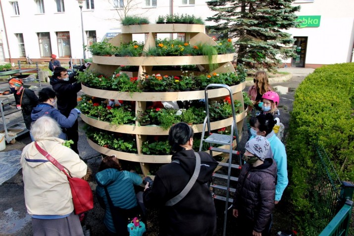 Growroom – duński zielony projekt stanął na gdańskim skwerze