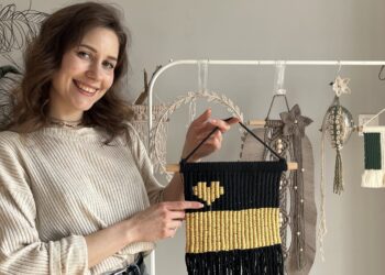 Fasolka, co ty pleciesz? Makramę kaszubską ze złotym sercem!