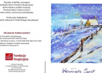 Kto maluje kartki świąteczne? Jak się okazuje jeszcze ktoś maluje