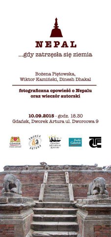 Nepal… gdy zatrzęsła się ziemia. Wystawa w Dworku Artura
