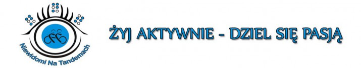 Niewidomi na tandemach zostawiają smutasy za sobą