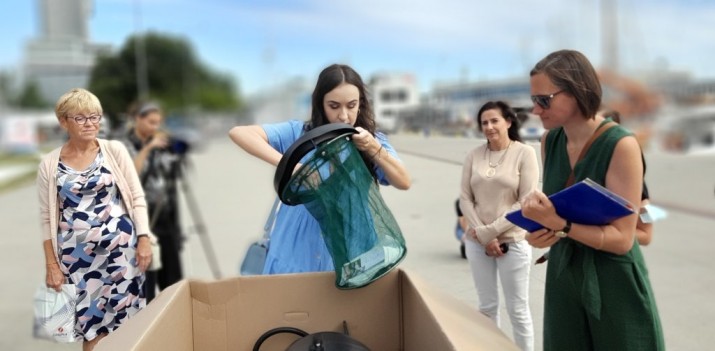 Postanowiła zrobić coś dobrego dla Bałtyku i jest konkret – Seabin pojawił się w Gdyni