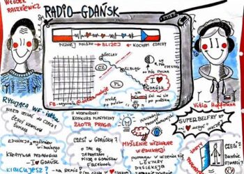 Vitia Hoffman potrafi narysować audycję Radia Gdańsk i powiedzieć, że małpa to rolmops